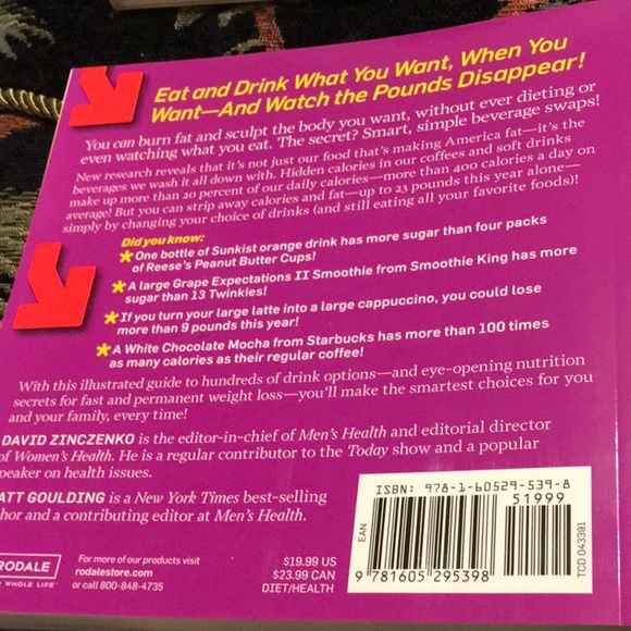 NWT, David Zinczenko, DRINK THIS ,NOT THAT - Picture 2 of 4